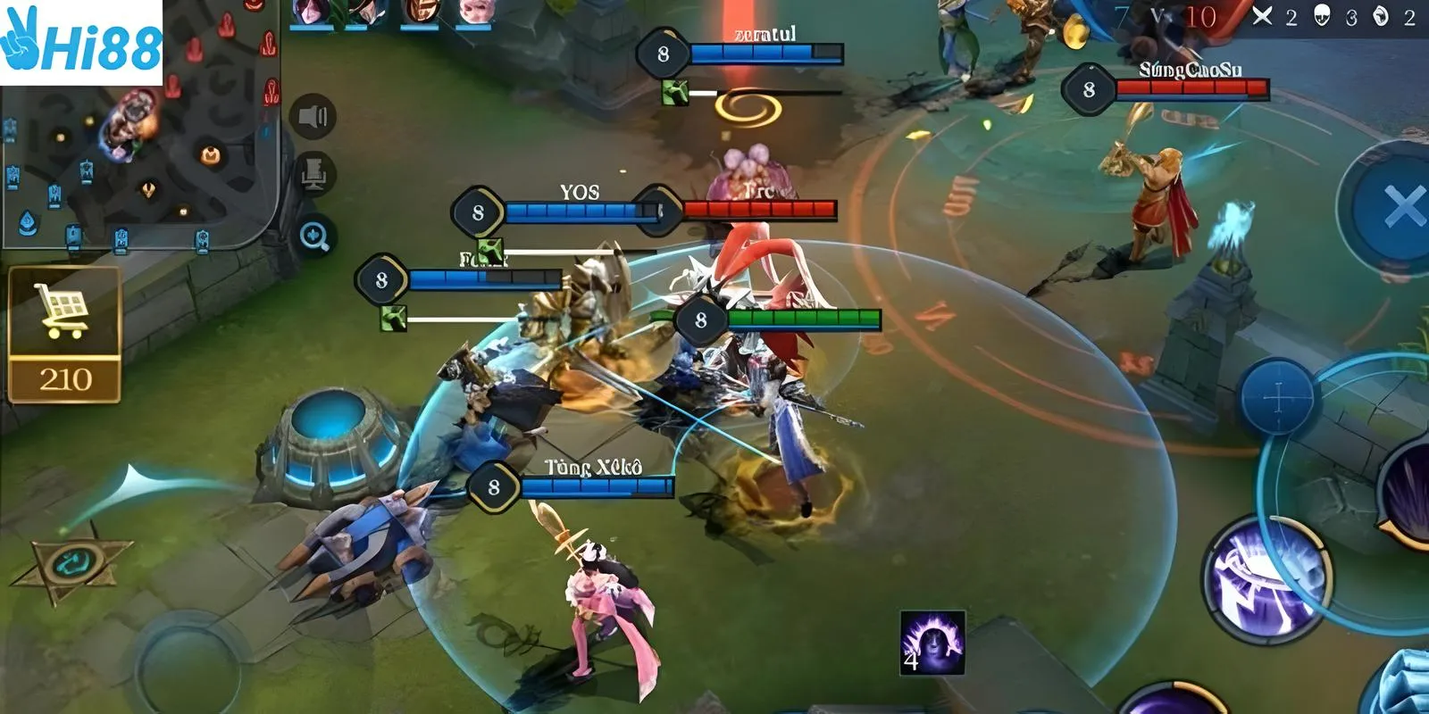 Liên quân và sự hấp dẫn từ các trận đấu